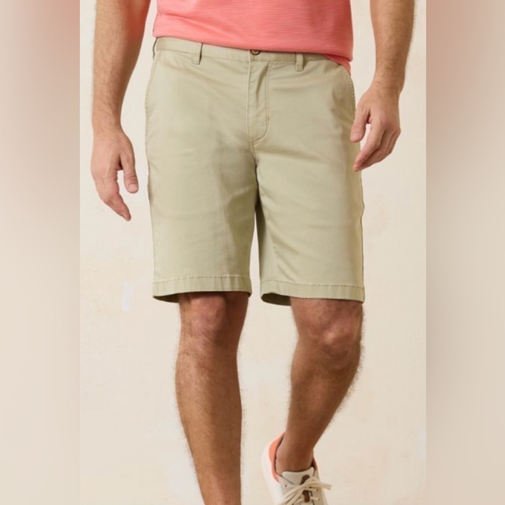 Tommy Hilfiger khaki cotton shorts, size 36